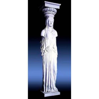 Athenian Caryatid 1 Sided 78in. - Fiberglass - Outdoor Statue -  - F68102
