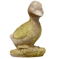 Baby Duck Fiber Stone Resin Indoor/Outdoor Garden Statue/Sculpture