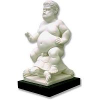 Bacchino 6in. High - Carrara Marble Indoor Statue
