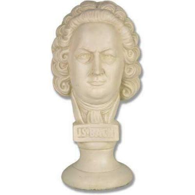 Bach Bust Small - Fiberglass - Indoor/Outdoor Statue/Sculpture -  - F178