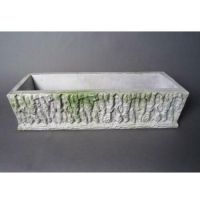 Bark Planter - Fiber Stone Resin - Indoor/Outdoor Statue/Sculpture