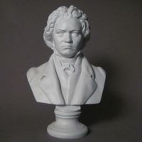 Beethoven 17in. - Fiberglass - Indoor/Outdoor Statue/Sculpture