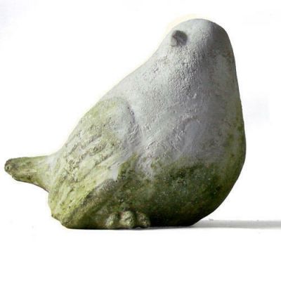 Berry Bird Perched - Fiber Stone Resin - Indoor/Outdoor Garden Statue -  - FS8691