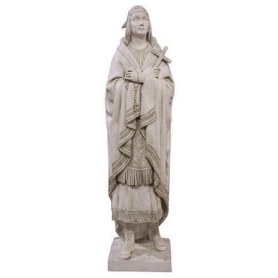Blessed Kateri Tekakwitha - Fiberglass - Indoor/Outdoor Statue -  - F24315