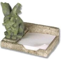 Brent Guard Pad Holder 4.5in. - Fiber Stone Resin - Outdoor Statue