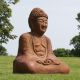 Buddha - Colossal 72in. Fiberglass Indoor/Outdoor Garden Statue -  - F6775