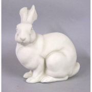 Bunny Rabbit 12in. (Marty) - Fiberglass Resin - Indoor/Outdoor Statue