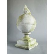 Cardinal Finial Fiber Stone Resin Indoor/Outdoor Statue/Sculpture