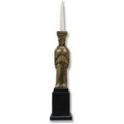 Caryatid Candleholder Small - Fiberglass - Indoor/Outdoor Statue