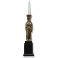 Caryatid Candleholder Small - Fiberglass - Indoor/Outdoor Statue