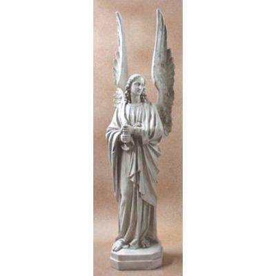 Cathedral Angel - Left 89in. - Fiberglass - Outdoor Statue -  - F9576L