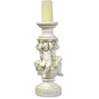 Cherubs Of Capri Candleholder - Fiberglass - Outdoor Statue -  - HF6856