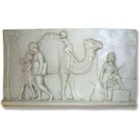 Child On Camel Slab A - Fiberglass - Indoor/Outdoor Statue