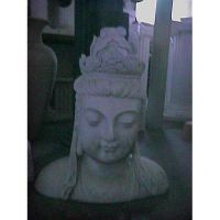 Chinese Goddess Bust 27in. Fiberglass Indoor/Outdoor Statue