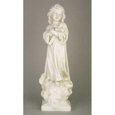Christ Child w/Cross 21in. Fiberglass Indoor/Outdoor Statue -  - F7397