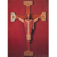 Christ The King 36in. High /No Cross - Fiberglass - Statue