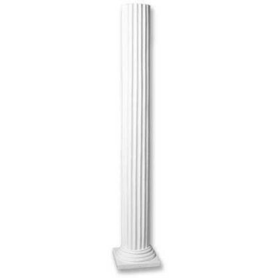 Column 9in. Shaft And Base - Fiberglass - Indoor/Outdoor Statue -  - F7830