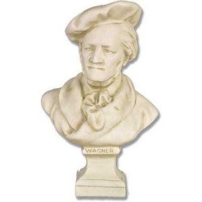 Composer Richard Wagner Small 12in. High - Fiberglass Outdoor Statue -  - F118