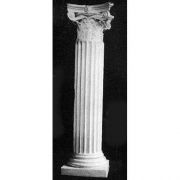 Corinthian Riser Stand Pedestal Statue Base - Fiberglass - Statue