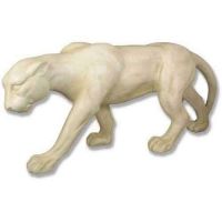 Cougar Stalking 24in. (Panther) - Fiberglass - Outdoor Statue