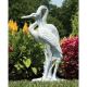 Cranes 24 Inch Fiberglass Resin Indoor/Outdoor Garden Statue/Sculpture -  - F381