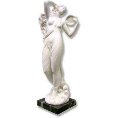 Dancer - Botticelli 21in. High - Carrara Marble Indoor/Outdoor Statue -  - 100645