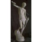 David By Pegalese (Mercie)35in. - Fiberglass - Outdoor Statue