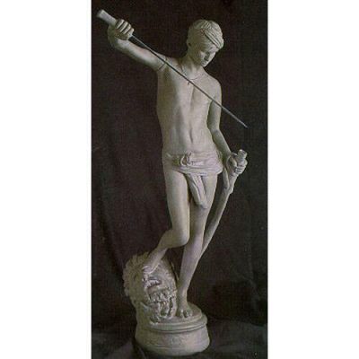 David By Pegalese (Mercie)35in. - Fiberglass - Outdoor Statue -  - F290