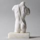 David Torso 9in. High - Carrara Marble Indoor/Outdoor Garden Statue -  - 101572