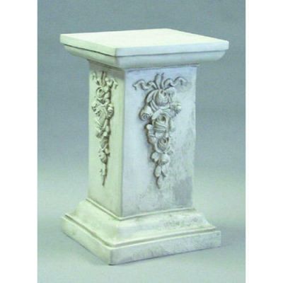 Decorative Square Riser Stand Pedestal Statue Base - Fiberglass Resin -  - FGO24