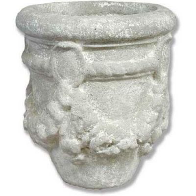 Della Robbia Planter/Vase 5in. - Fiber Stone Resin - Outdoor Statue -  - FS084