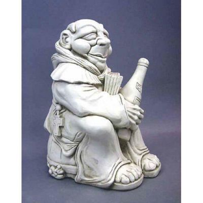 Dominican Benedic. Monk 8in. - Fiberglass - Outdoor Statue -  - F68459