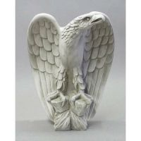 Eagle - Facing Left Or Right 18in. Fiberglass In/Outdoor Statue