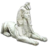Egyptian Sphinx 37in. - Fiberglass - Indoor/Outdoor Statue
