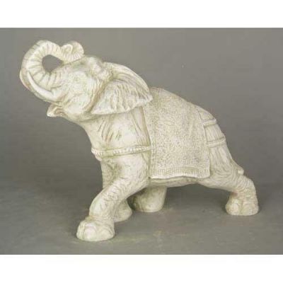Elephant - Fiberglass - Indoor/Outdoor Garden Statue/Sculpture -  - F00296