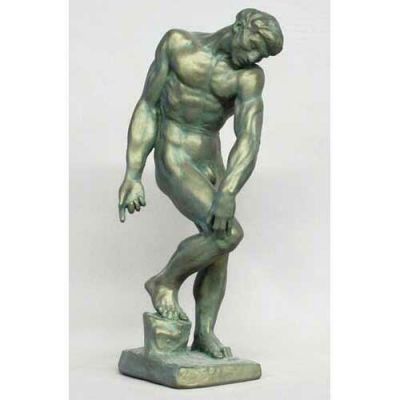 Adam Auguste Rodin 17in. - Fiberglass - Indoor/Outdoor Statue -  - F39782