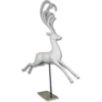 Fantasy Deer - Flying 100in. - Fiberglass - Outdoor Statue
