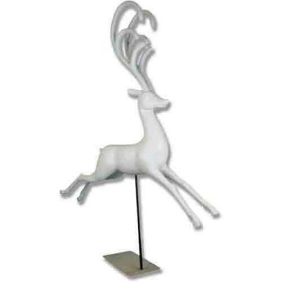 Fantasy Deer - Flying 100in. - Fiberglass - Outdoor Statue -  - F7080