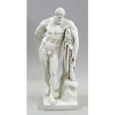 Farnese Hercules 30in. - Fiberglass Resin - Indoor/Outdoor Statue -  - F69470