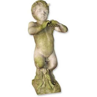 Faunus Of Tivoli 26in. Fiber Stone Resin Indoor/Outdoor Garden Statue -  - FS7845