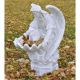Fegana Angel - 32 Inch Fiberglass Indoor/Outdoor Garden Statue -  - F7391