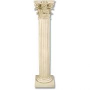 Fineline Corinth 29in. Fiberglass Column Indoor/Outdoor Statue