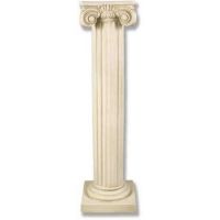 Fineline Ionic 15in. Fiberglass Column Indoor/Outdoor Statue