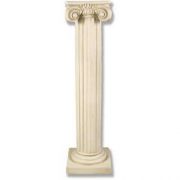 Fineline Ionic 18in. Fiberglass Column Indoor/Outdoor Statue