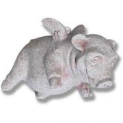 Flying Pig Tiny - Fiberglass - Indoor/Outdoor Statue/Sculpture