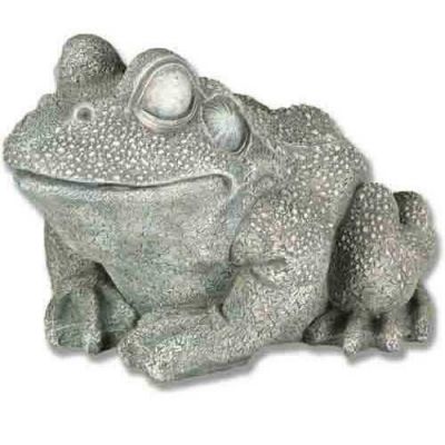 Frog Large 10in. - Fiberglass Resin - Indoor/Outdoor Statue/Sculpture -  - F27818L