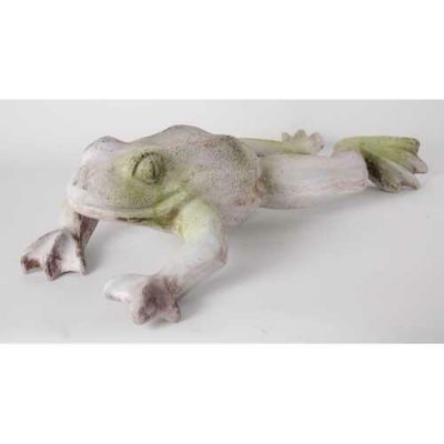 Frog Outstretched 34in. Fiberglass Resin Indoor/Outdoor Garden Statue -  - F7861
