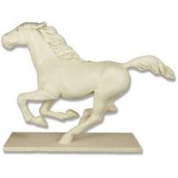 Galloping Horse 30in. - Fiberglass Resin - Indoor/Outdoor Statue