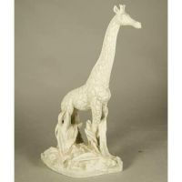 Giraffe On Praire 24in. - Fiberglass - Indoor/Outdoor Statue