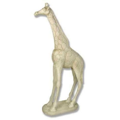Giraffe Sculpture 66in. Fiberglass Indoor/Outdoor Garden Statue -  - F8026